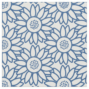 Klassisches Blumenmuster Stoff