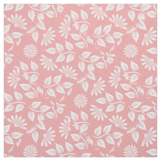 Klassisches Blumenmuster - Wählen Sie Ihre Farbe!  Stoff (Muster)