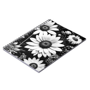 Klassisches botanisches Floral Notizblock