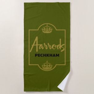 Klassisches britisches Geschenk mit Neuheiten Strandtuch