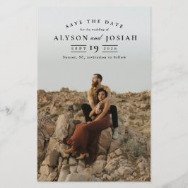 Klassisches Budget Foto Hochzeit speichern das Dat