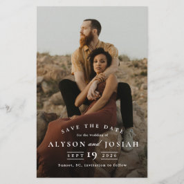 Klassisches Budget Foto Hochzeit speichern das Dat