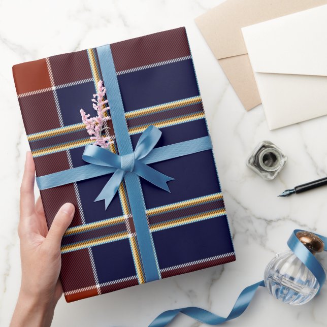 Klassisches Buffalo-Kariertes Wrapping Paper Geschenkpapier (Schenken)