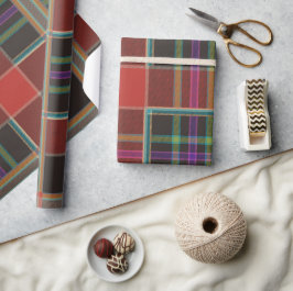 Klassisches Buffalo-Kariertes Wrapping Paper Geschenkpapier