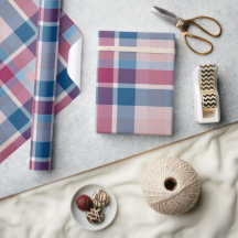 Klassisches Buffalo-Kariertes Wrapping Paper