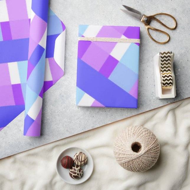 Klassisches Buffalo-Kariertes Wrapping Paper Geschenkpapier (Kunsthandwerk)