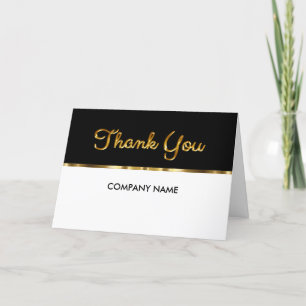 Klassisches Business Vielen Dank Cards neues Desig Dankeskarte