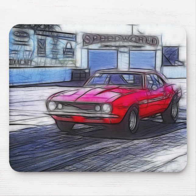 Klassisches Camaro Mousepad (Vorne)