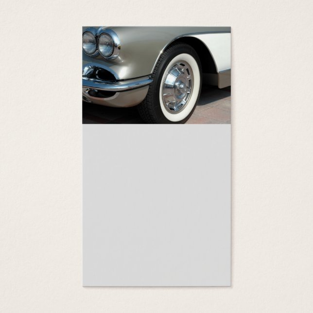 Klassisches Chevrolet Corvette Design (Vorderseite)