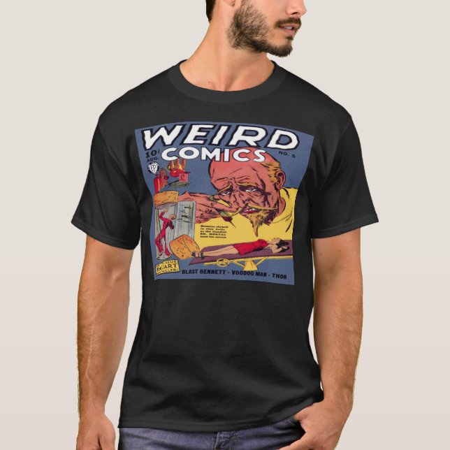 Klassisches Comic-Buchcover-T - Shirt für komische (Vorderseite)