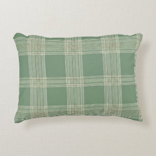 Klassisches Cottagecore-Gingham-Karo Dekokissen