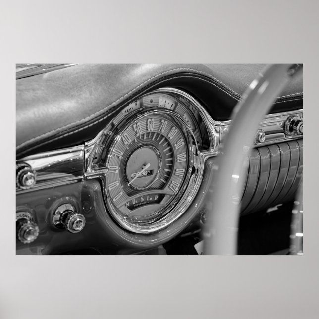 Klassisches Dashboard Poster (Vorne)