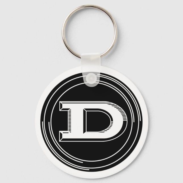 Klassisches Datsun-Emblem Schlüsselanhänger (Vorderseite)