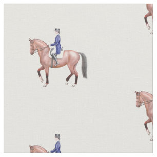 Klassisches Dressage-Pferdereiter-Gewebe Stoff