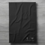 Klassisches Elegant Moderner Minimalistischer Mono Geschirrtuch<br><div class="desc">Mit unseren klassischen Elegant Moderne Minimalistische Monogram Küchenhandtücher stärken Sie den Küchenstil und die Funktionalität Ihrer Küche. Diese sorgfältig gestalteten Handtücher verbinden zeitlose Eleganz mit zeitgemäßem Minimalismus und machen sie zu einer unverzichtbaren Ergänzung Ihres kulinarischen Raumes. Diese Küchenhandtücher sind mit Präzision und Liebe zum Detail gestaltet und sind mehr als...</div>