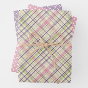Klassisches Elegantes Ostergitter Geschenkverpacku Geschenkpapier Set