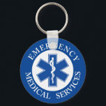 Klassisches EMT EMS Paramedic Symbol Schlüsselanhänger<br><div class="desc">Ein klassischer EMT/EMS paramedic Schlüsselanhänger.</div>