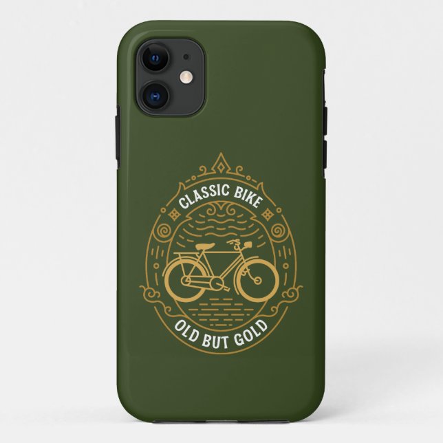Klassisches Fahrrad 1 Case-Mate iPhone Hülle (Rückseite)