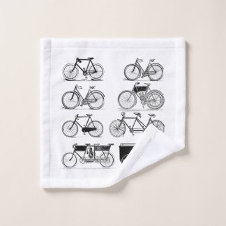 Klassisches Fahrrad Sammlung  Waschlappen