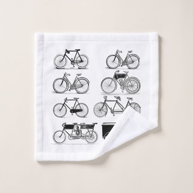 Klassisches Fahrrad Sammlung  Waschlappen (Waschlappen)