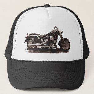 Klassisches fettes Jungen-Motorrad Truckerkappe