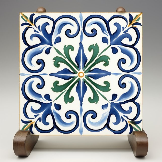 Klassisches Fleur-de-Lis Traditionell Fliese (Von Creator hochgeladen)
