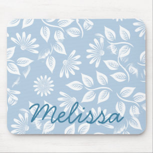 Klassisches Floral Muster - Wählen Sie Ihre Farbe Mousepad