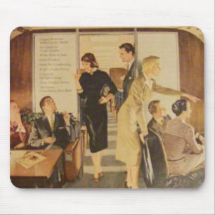 "Klassisches Flugreisen" Mousepad