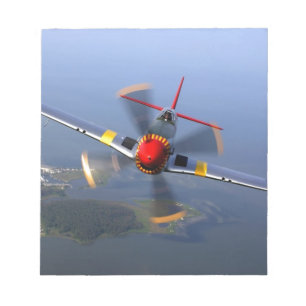 Klassisches Flugzeug Notizblock