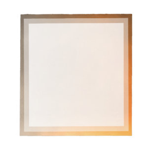 Klassisches Foto für Schlichte Orange-Sonnenunterg Notizblock
