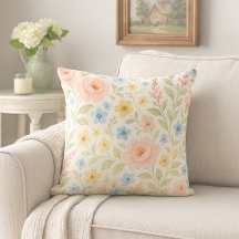 Klassisches französisches Blumenmuster des Shabby