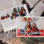 Klassisches frommes Weihnachtsjahr im vierten Foto Feiertagskarte<br><div class="desc">Feiern Sie die Saison mit diesem einzigartigen, klassischen Frohen Weihnachtsjahr in Rezension vier Foto Urlaubskarte mit einer Touch von Vintagem Charme. Das minimalistische Design präsentiert eine elegante Schwarz-Weiß-Farbpalette, die den gemütlichen Geist des Winters widerspiegelt. Seine moderne und lustige Anziehungskraft, gepaart mit der traditionellen Formulierung, schafft ein perfektes Gleichgewicht zwischen Kühnheit...</div>