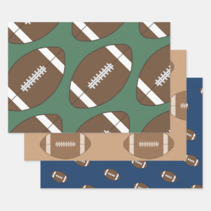 Klassisches Fußball-Geschenkpapier-Set Geschenkpapier Set