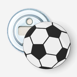Klassisches Fußballgrafik Traditioneller Sportfan Flaschenöffner
