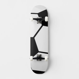 Klassisches Fußballgrafik Traditioneller Sportfan Skateboard