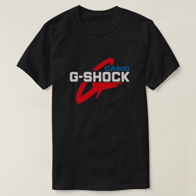 Klassisches G-Shock Casio Watch Logo T-Shirt (Design vorne)