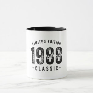 Klassisches Geburtsjahr 1988 Tasse