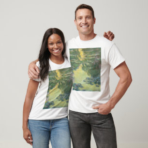 Klassisches Gemälde von Claude Monet, Seerosen (19 T-Shirt