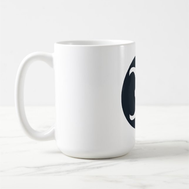 Klassisches Gemini Symbol Kaffeetasse (Links)