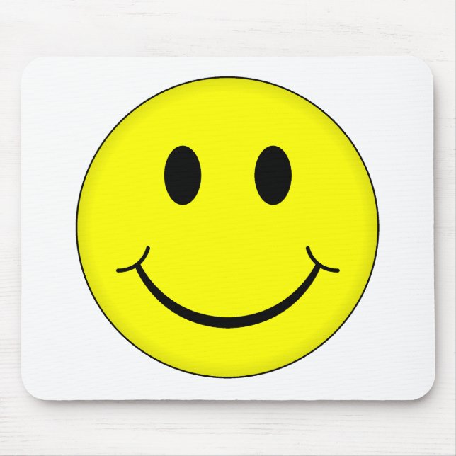 Klassisches Gesicht Mousepad (Vorne)