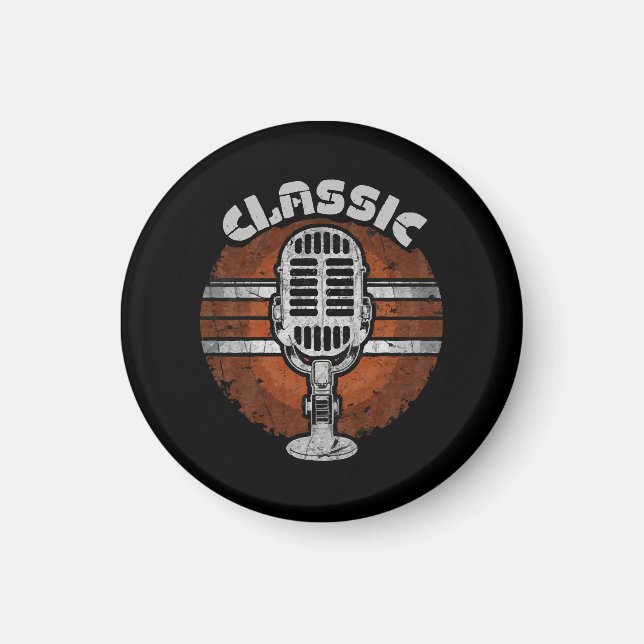 Klassisches Gestein Magnet (Vorne)