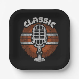Klassisches Gestein Pappteller