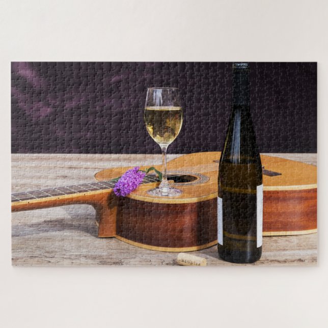 klassisches Gitarrenpuzzle (Horizontal)