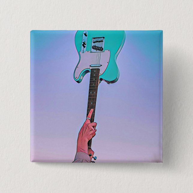 Klassisches Gitarrenwerk Button (Vorderseite)