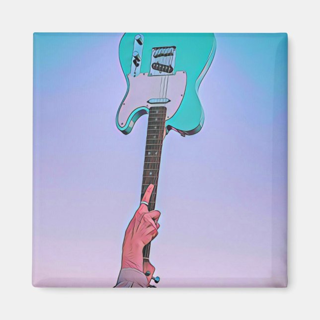 Klassisches Gitarrenwerk Magnet (Vorne)