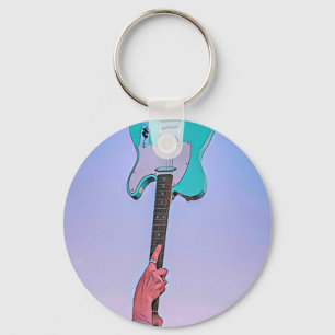 Klassisches Gitarrenwerk Schlüsselanhänger