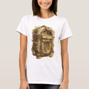 Klassisches Gold ABSTRACT ART Grafikdesign T-Shirt