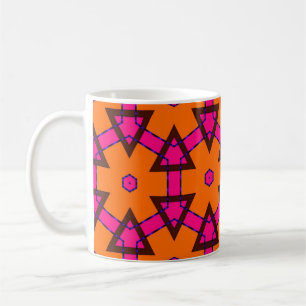 klassisches goldenes Muster. goldenes Ornament im Kaffeetasse
