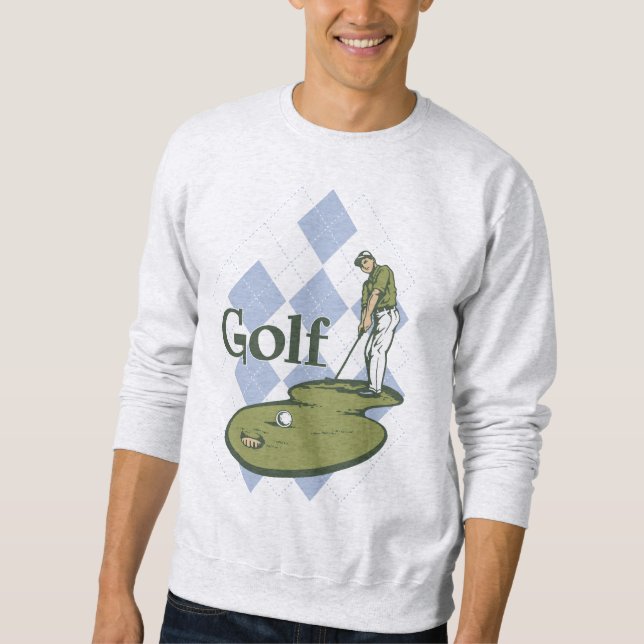 Klassisches Golf Sweatshirt (Vorderseite)