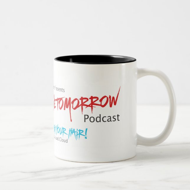 Klassisches Haar heute, gegangene morgen Tasse (Rechts)